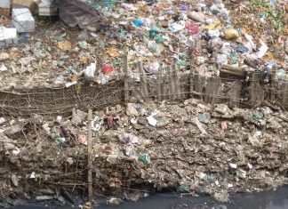 Entre paréntesis. Basura.