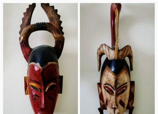 MÁSCARAS DEL MUNDO (51 y 52). Mblo.