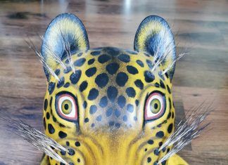 MÁSCARAS DEL MUNDO (100). Tigre.